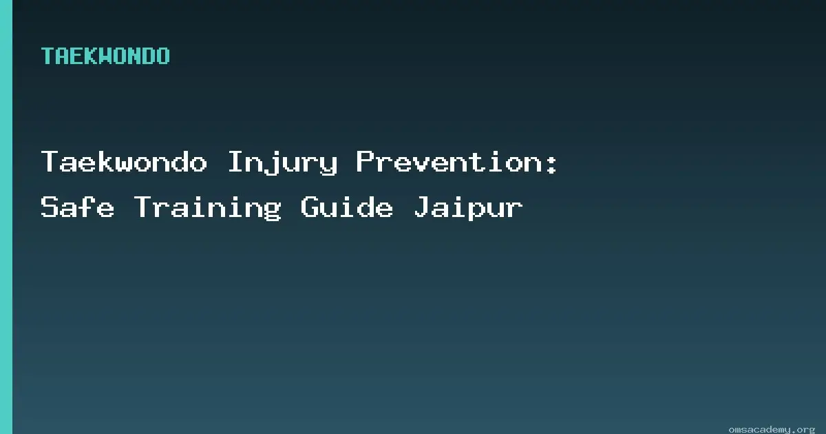 Conditioning and pad work at Om's Academy Jaipur